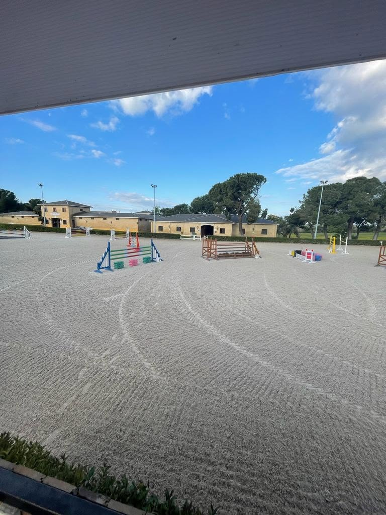 Pista de saltos del Club Hípico Yabusan